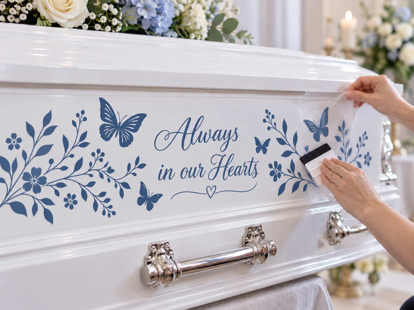 Coffin Decal Application Service